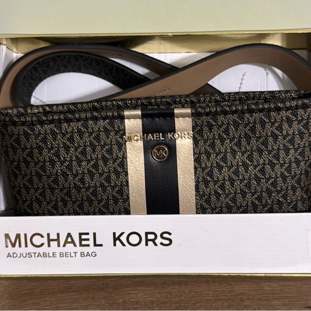 MICHAEL michael kors ADJUSTABLE BELT BAG HANDBAGS | Size S/M